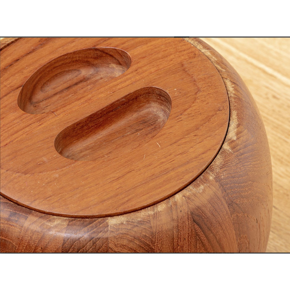 DANSK MCM Jens Quistgaard Teak Wood Ice Bucket Vintage - Picture 4 of 16